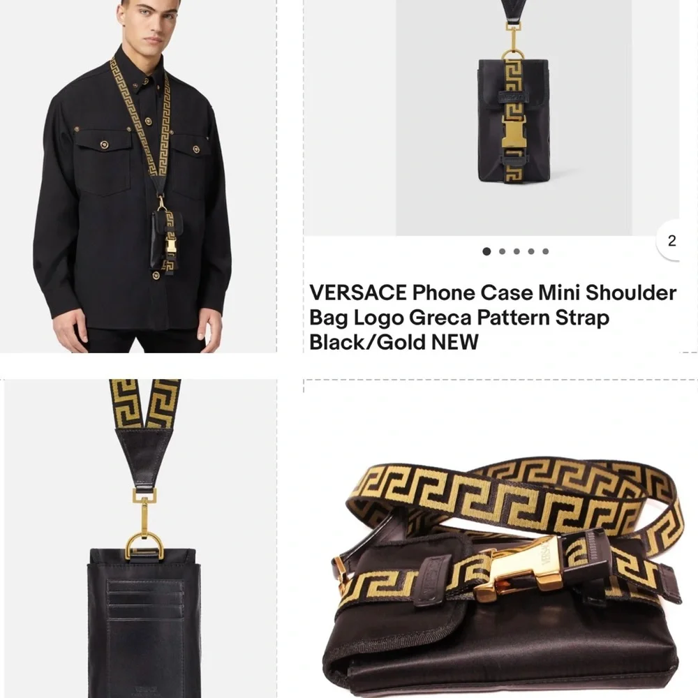 Versace | Accessories | Versace Lanyard Phone Case With Mini